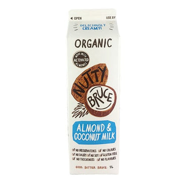 Nutty Bruce Activated Almond and Coconut Milk  1L